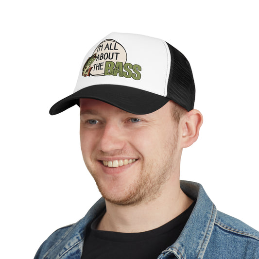 Comfy Cap Im all about the bass green