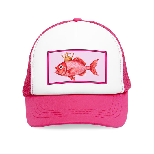 Fishing Cap Pink Fish